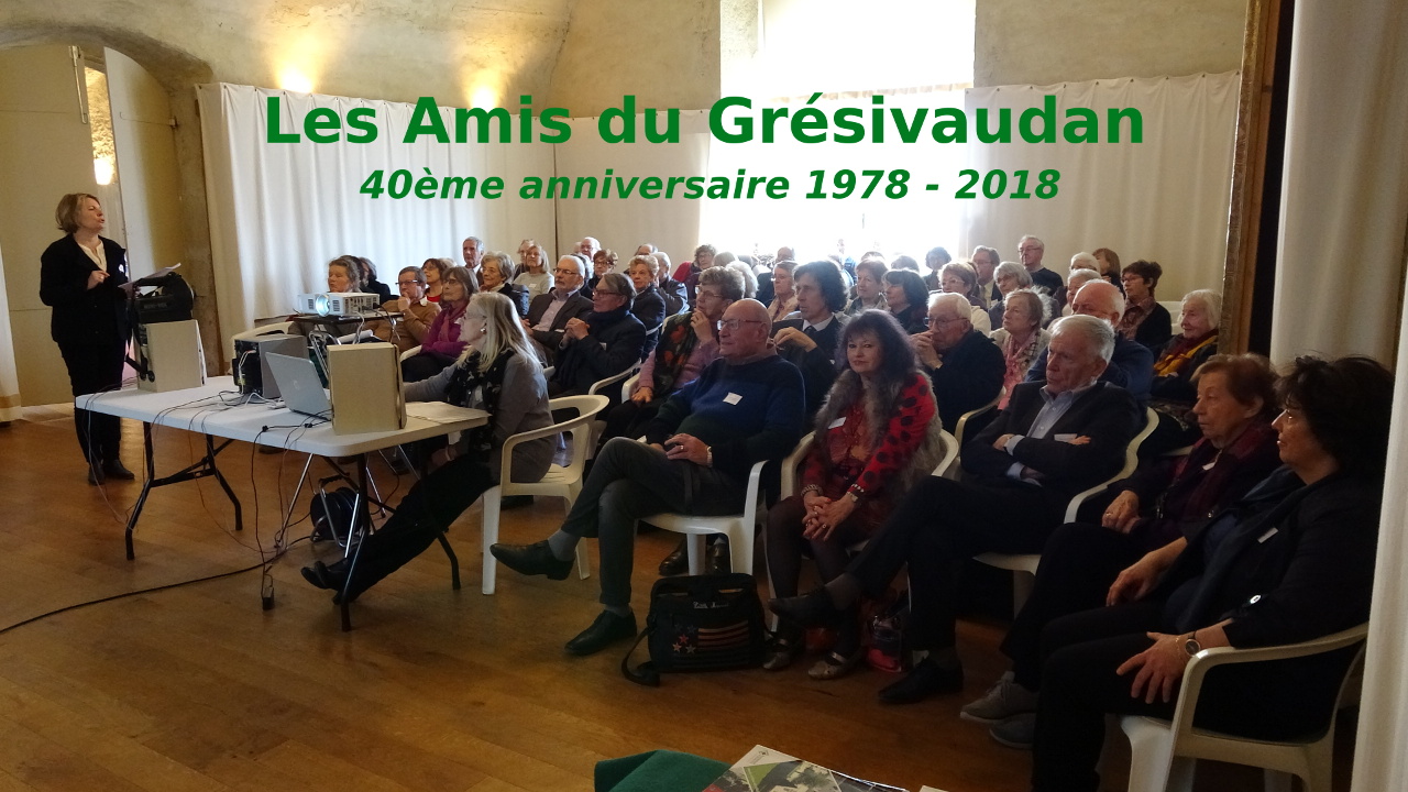 Amis du Gresivaudan AG 2018